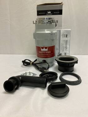 Ins10674 Waste King 1/2 Hp Ez Mount Garbage Disposal For Kitchen Sink