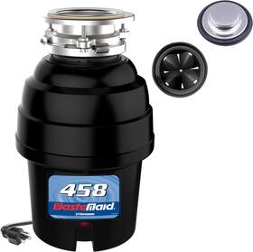 10-us-wm-458-3b Wastemaid Waste Maid Deluxe 3/4 Hp Continuous Feed Garbage Disposal