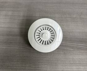 2124-wh Westbrass Garbage Disposal Strainer And Stopper With Decorative Flange In Black
