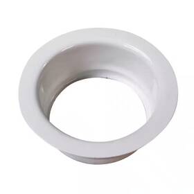 Westbrass 313031575585 4-1/4 Inch Standard Kitchen Sink Garbage Disposal Flange White