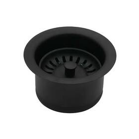 Westbrass 445016928970 3-1/2 Inch Extra-deep Collar Kitchen Sink Waste Disposal Flange And Strainer Stoppe