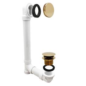 493244h-01 Westbrass 14 Inch Sch. 40 Pvc Bath Waste And Overflow Assembly With Illu