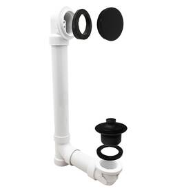 Westbrass 494244h-62 Sch. 40 Pvc Bath Waste And Overflow Assembly With Illusion