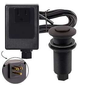 Asb-01 Westbrass 747028272124 Sink Top Waste Disposal Air Switch And Single Outlet Control Box Flus