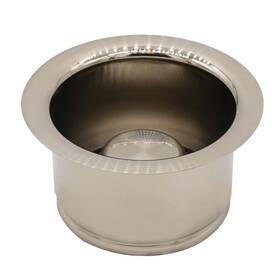 D2082-20 Westbrass 3-1/2 Inch Extra-deep Collar Kitchen Sink Waste Disposal Flang