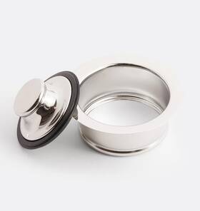 D2089-26 Westbrass Sink Disposal Flange Stopper Polished Chrome Fits All