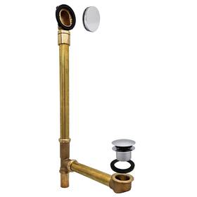 D326hbj-26 Westbrass 25 Inch Bath Waste Assembly With Ball Joint Tip-toe Drain A