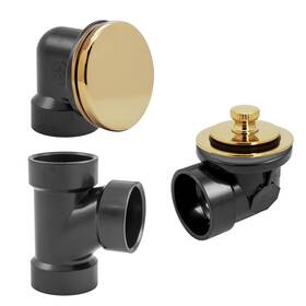 D594ark-01 Westbrass Plumbers Pack Bath Waste Assembly With Lift And Turn Drai