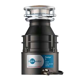 79880a-ise Whirlpool Insinkerator Garbage Disposal With Power Cord Badger 1 Standard Series 1/3