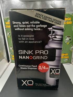 Xo Sink Pro 814830011170 Nanogrind Xod34hp Continuous Feed Garbage Disposal