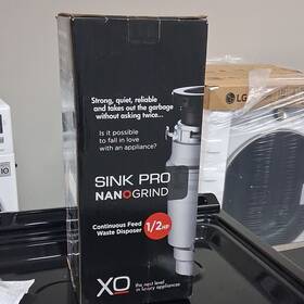 Xo Xod12builder Continuous Feed 1/2 Hp Garbage Disposal With Power Cord