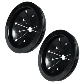 Yihzhong 717504475783 2 Pack Garbage Disposal Splash Guard Sink Baffle 3-1/8 Inch Food Waste D