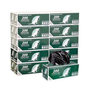Zero Waste Usa 808857544261 Dog Station Refill Roll Bags 20 Rolls 200 Non Branded Commercial