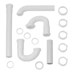 Waxman Plumbcraft 15-PIECE Complete Bathroom Sink Drain Repair Kit 7027110N, .... Fixed Price $38.43.