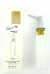 Brasstech Soap Lotion Dispenser For Kitchen Bath, Stainless Steel Finish. Fixed Price $6.98.