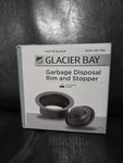 Glacier Bay Garbage Disposal Stainless Steel With Matte Black Finish-new Read. Fixed Price $10.00.
