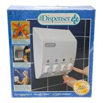 The Dispenser 4 Chamber Shower Organizer Soap Shampoo Conditioner Lotion Nos. Fixed Price $21.87.