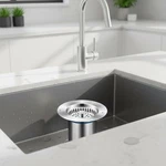 Elegant 3-IN-1 Pop-up Sink Strainer & Stopper Rust-resistant Kitchen Essential. Fixed Price $9.91.