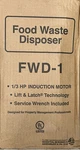 Insinkerator 1/3 Hp Food Waste Disposer FWD-1 New. Fixed Price $69.95.