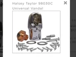 Halsey Taylor Universal Vandal Resistant Kit 98030C For Water Fountain. Fixed Price $99.00.