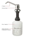 Bobrick 20-OZ. Liquid & Lotion Soap Dispenser 4"" Spout B-8221. Fixed Price $60.00.