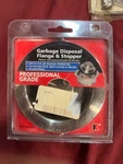 Keeney (K5417DSBN) Professional Grade Garbage Disposal Flange & Stopper Chrome. Fixed Price $12.00.