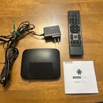 Oasis One MK2 Android Streaming Tv Box With Remote Tested Working Fine. Fixed Price $49.00.