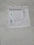 Waste Maid 1/2 Hp Continuous Feed Garbage Disposal Food Disposer Model 058. Fixed Price $45.00.