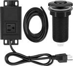 Kitchen Garbage Disposal Sink Top Air Switch Brushed Single Outlet Plug. Fixed Price $22.49.