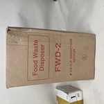 1/2 Hp Induction Motor Food Waste Disposer. Fixed Price $99.99.
