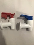 Water Cooler Clover Or Aquverse B7A-B7B Faucets Set White. Fixed Price $18.99.