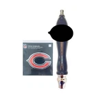 Chicago Bears Football Emblem & Beer Tap Handle Kegerator Faucet Kit Sign. Fixed Price $79.99.