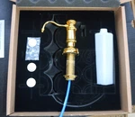 Waterstone 4060-UPB Soap/lotion Dispenser 4-1/2" Unlacquered Polished Brass New!. Fixed Price $480.00.