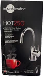 In-sink-erator H-250C-SS Hot Water Dispenser, 0.67GAL, 81/4 Faucet Open Dents. Fixed Price $299.90.