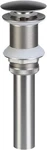 Bathroom Sink Pop Up, Vessel Drain, Brushed Nickel Finish With. Fixed Price $30.38.