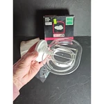 Soap Dish Wall Mount Polished White Finish New Box Rare Htf Retro Style Vtg. Fixed Price $15.95.