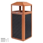 15 Gallon Commercial Outdoor Trash Can Large Site Lot Garbage Waste Container. Fixed Price $168.99.