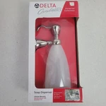 Delta Victorian Wall Mount Soap Dispenser 75055PN Polished Nickel Bathroom. Fixed Price $49.99.