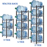 Gallon Water Bottle Holder 3/4/5 Tier Cooler Jug Storage Rack Heavy. Fixed Price $29.99.