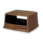 Rubbermaid Commercial FG256V00BRN Glutton(r) Gal Trash Top, Canopy. Fixed Price $250.00.