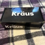 Kraus Kitchen Soap Dispenser KSD-32SFS-B Stainless Steel Open Box. Fixed Price $12.95.