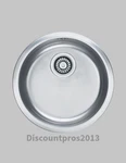 Franke RBX110 Rotondo Stainless Steel Kitchen Sink New Box. Fixed Price $225.00.