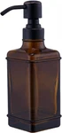 Soap DISPENSER,10 Oz Antique Design Thick Glass Hand Dispensers; With 304 Rus.... Fixed Price $27.53.