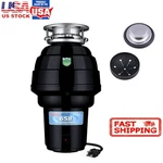 1-1/4 Hp Premium Garbage Disposal Food Waste Continuous Feed 10-US-WM-658-3B. Fixed Price $243.18.