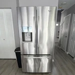Whirlpool French Door Refrigerator Stainless Steel Water Dispenser Ice Maker Cr. Fixed Price $650.00.
