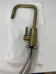 Mountain Plumbing MT1830-NL/AB Hot Water Faucet Antique Brass. Fixed Price $233.99.