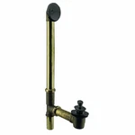 Westbrass Pull & Drain Bath Waste 22" Make-up, 17 Gauge Tubing, Matte Black,. Fixed Price $80.10.