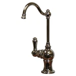 Whitehaus WHFH3-H4131 Brass Deck Mount Curved Instant Hot Water Dispenser. Fixed Price $273.00.