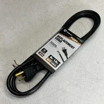 Southwire Prong Black Universal Appliance Power Cord 13A Sz 6FT, 9706S. Fixed Price $6.72.