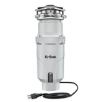 Kraus KWD201-33 Wasteguard 5/16 Hp Continuous Garbage Disposal Matte Cool Grey. Fixed Price $114.95.